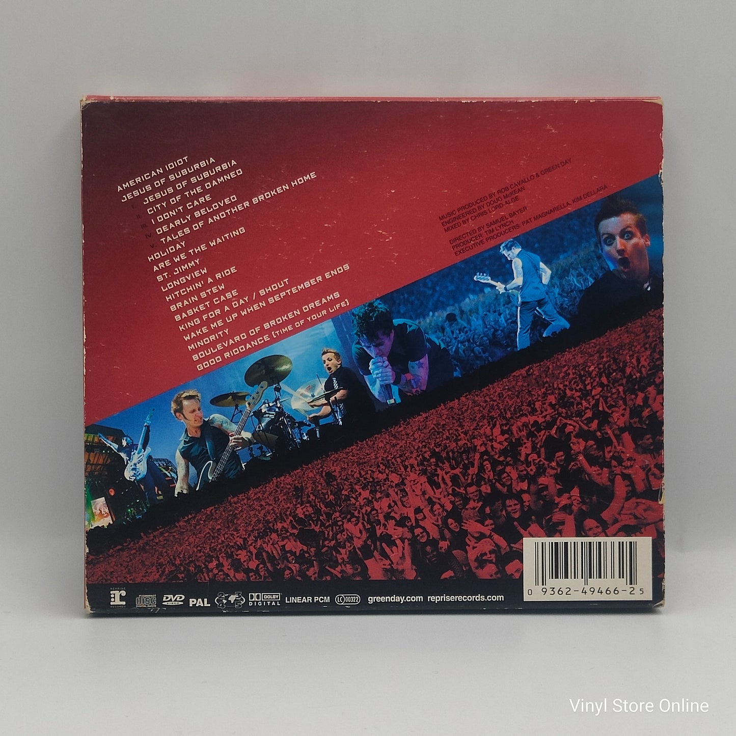 Green Day - Bullet In A Bible (DVD Música)