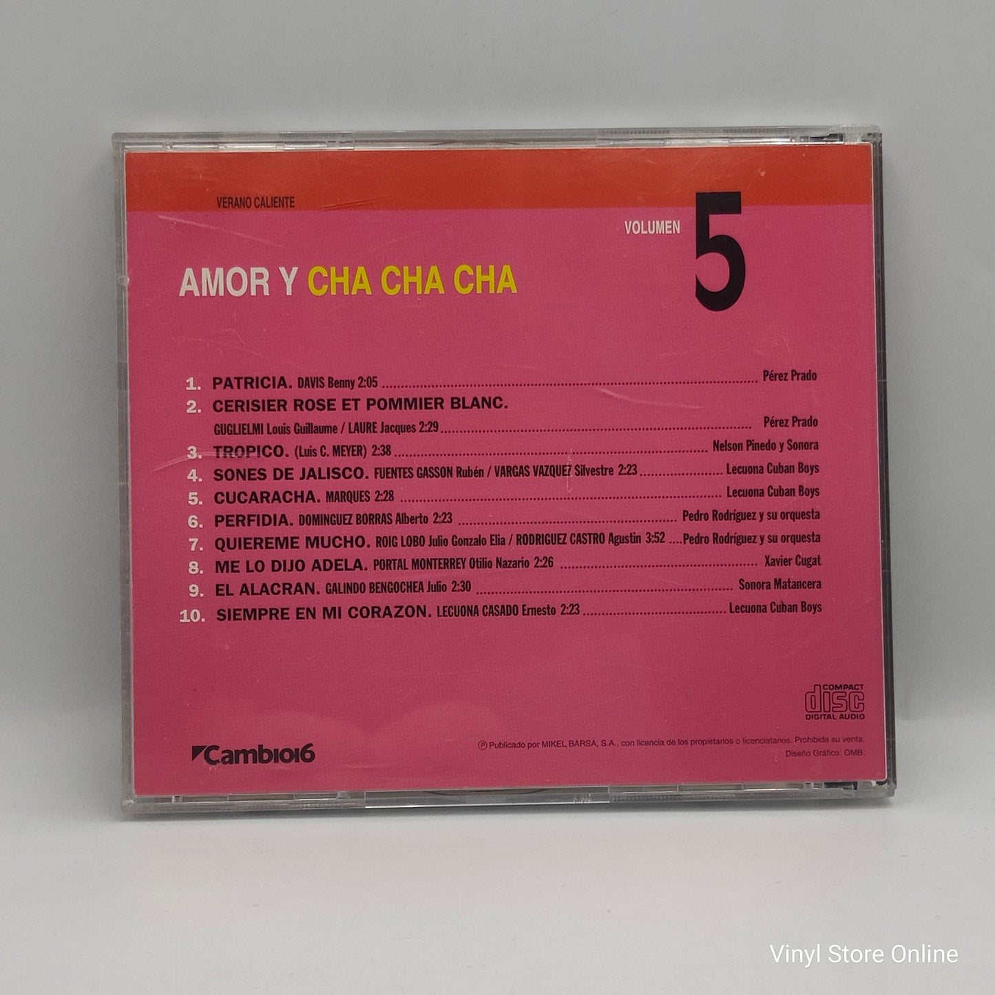 Various - Amor Y Cha Cha Cha (CD)
