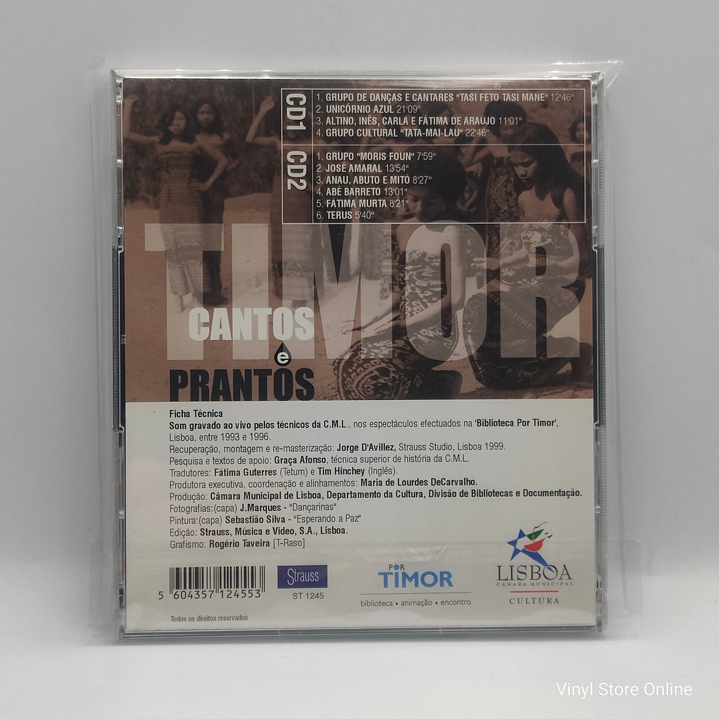 Varios - Timor: Cantos e Prantos (CD)