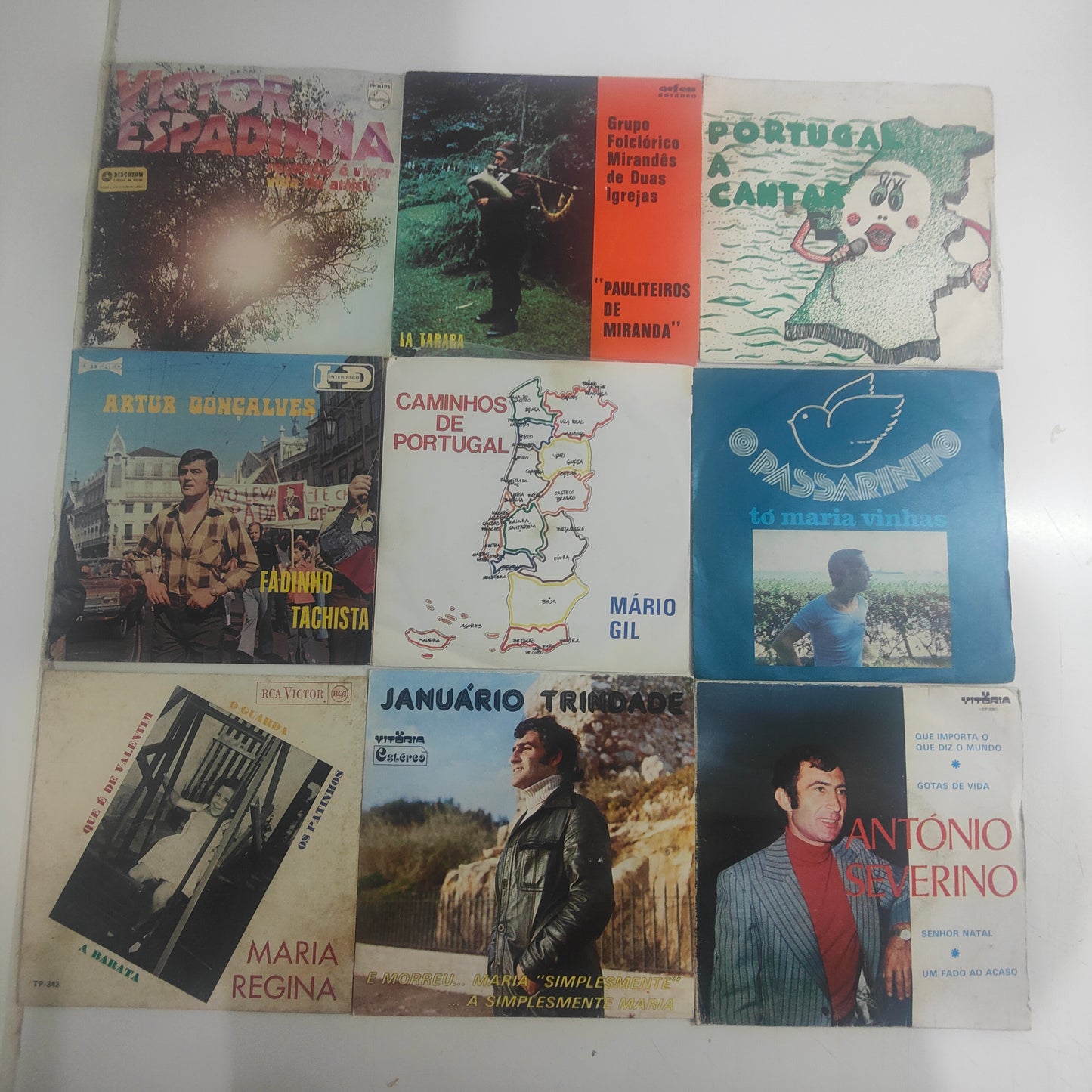 15x Vinil em português 45t oferta do aquivador