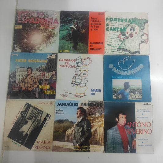 15x Vinil em português 45t oferta do aquivador