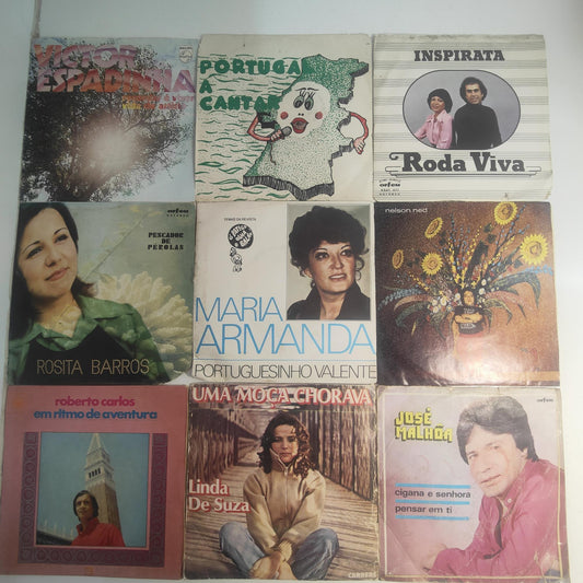 15x Vinil em português 45t oferta do aquivador Ref VS-VI 2
