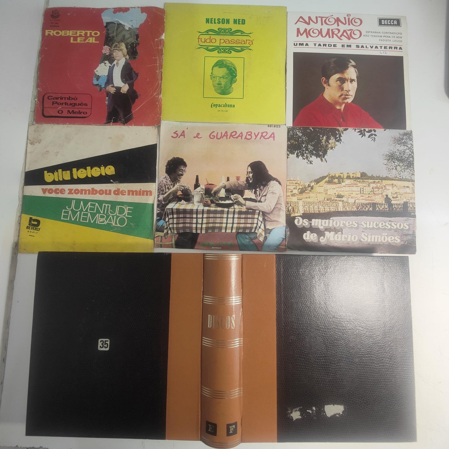15x Vinil em português 45t oferta do aquivador Ref VS-VI 2