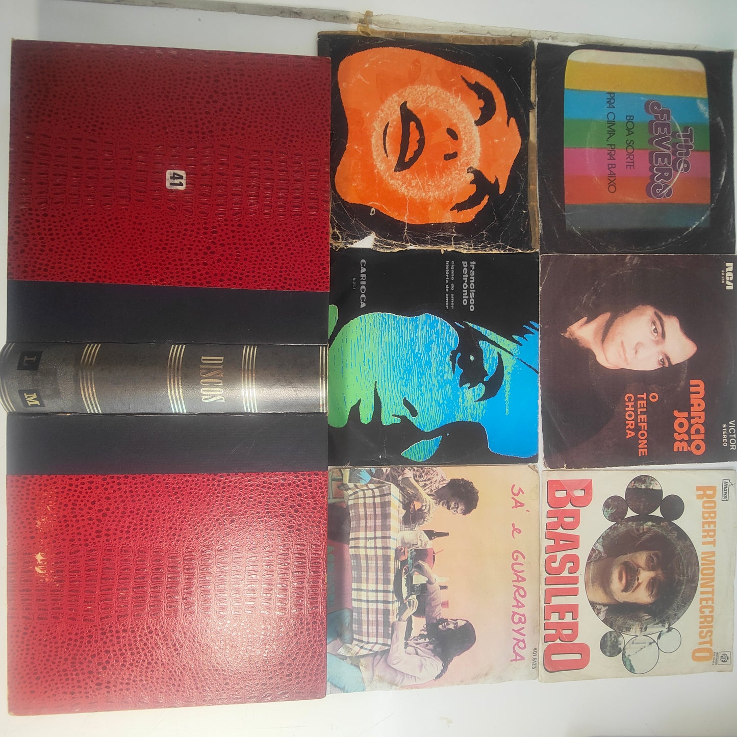15x Vinil em português 45t oferta do aquivador Ref VS-VI 1