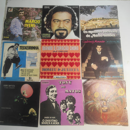 15x Vinil em português 45t oferta do aquivador Ref VS-VI 6