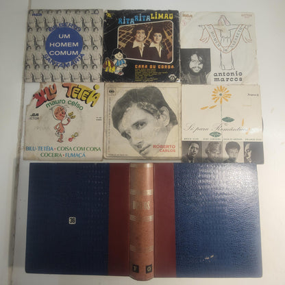15x Vinil em português 45t oferta do aquivador Ref VS-VI 6