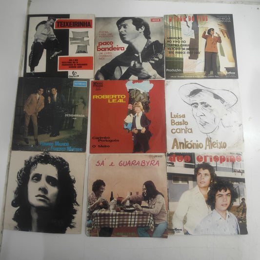 15x Vinil em português 45t oferta do aquivador Ref VS-VI 5