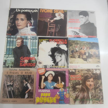 15x Vinil em português 45t oferta do aquivador Ref VS-VI 3