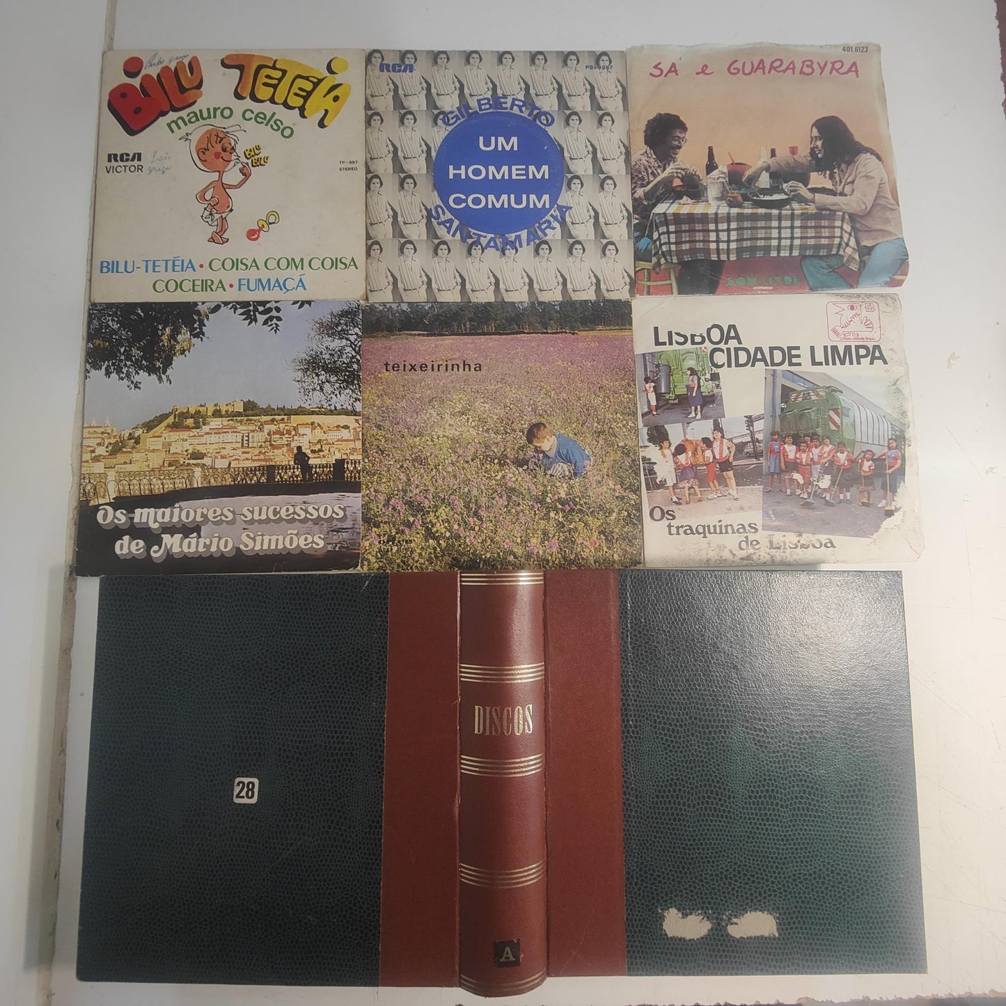 15x Vinil em português 45t oferta do aquivador Ref VS-VI 3