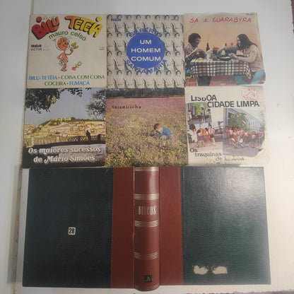 15x Vinil em português 45t oferta do aquivador Ref VS-VI 3