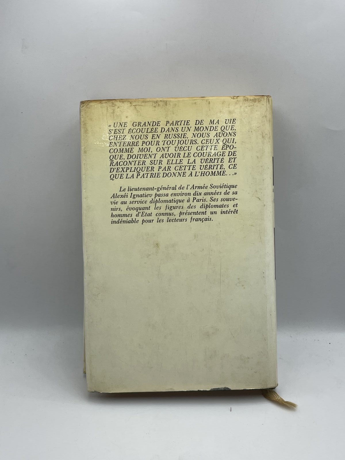 Livro-Ref:Part-3-Cinquante ans dans le rang-A.Ignatiev