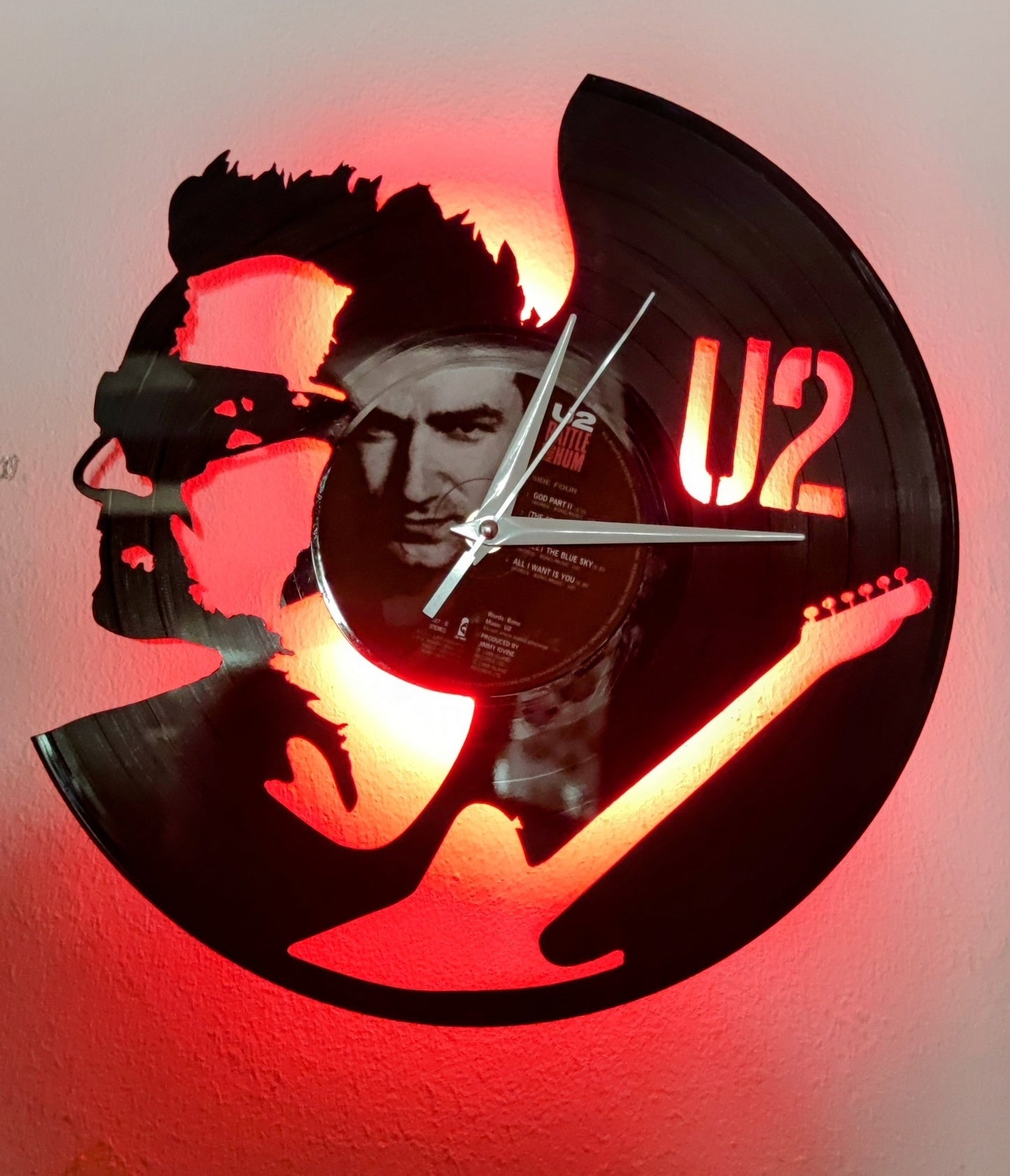 Relógio Vinil - BONO U2