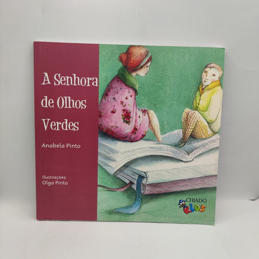 Livro- A sonhadora de olhos verdes- Anabela Pinto