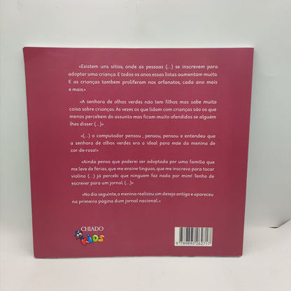 Livro- A sonhadora de olhos verdes- Anabela Pinto