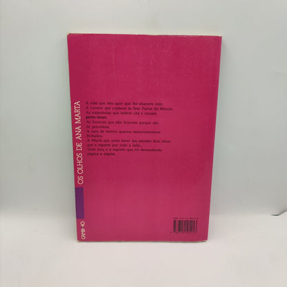 Livro-Os olhos de Ana Marta-Alice Viera