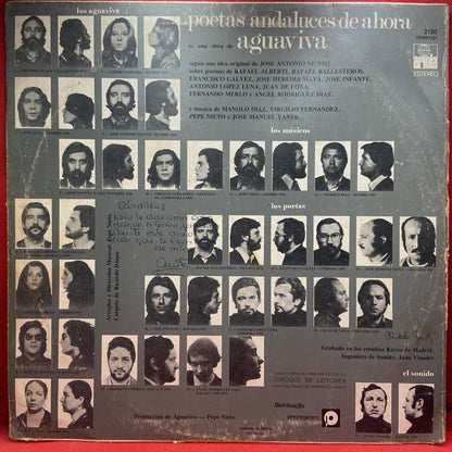 Aguaviva ‎– Poetas Andaluces De Ahora