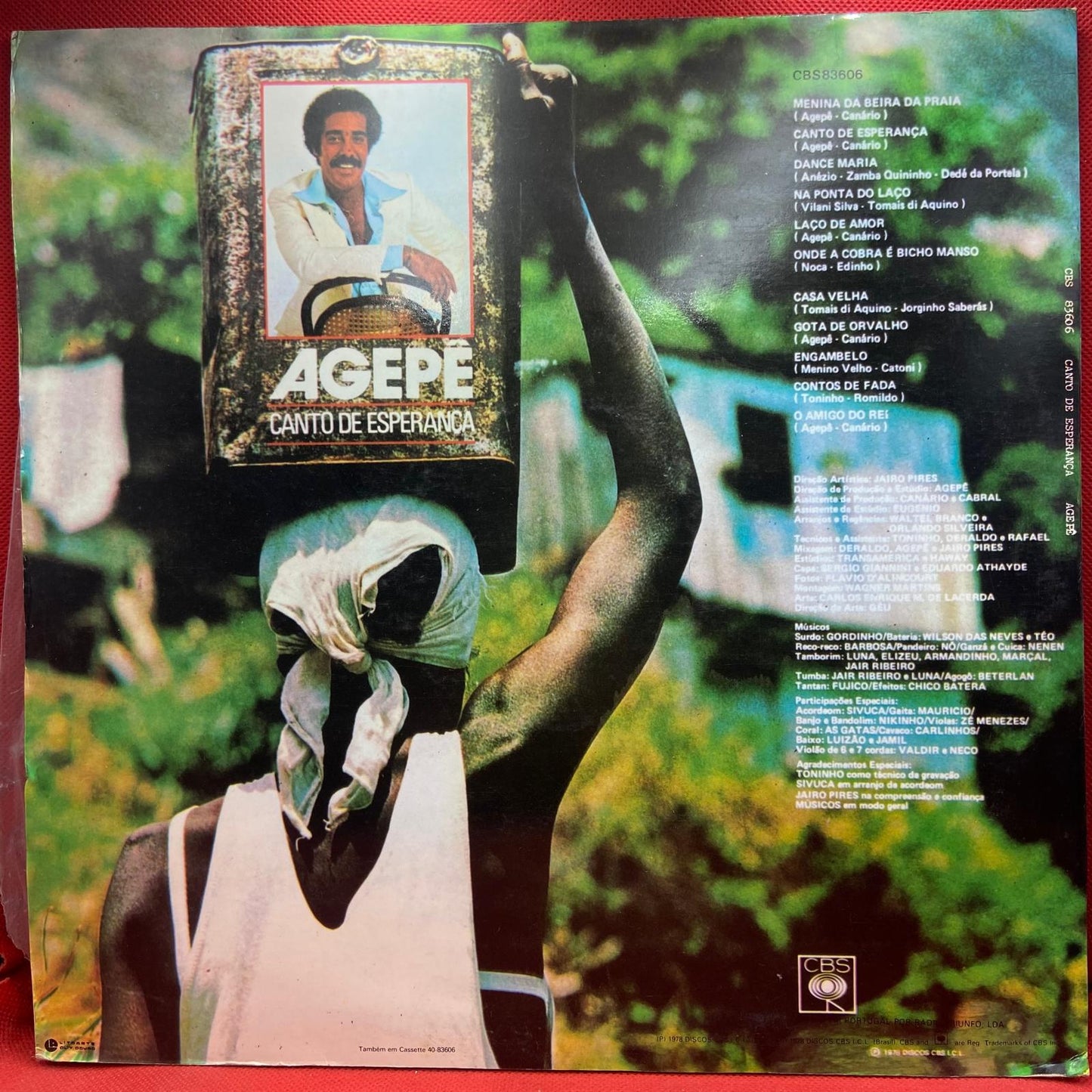 Agepê ‎– Canto De Esperança