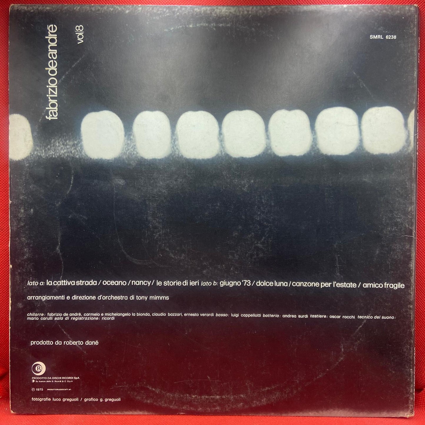 Fabrizio De André ‎– Vol. 8