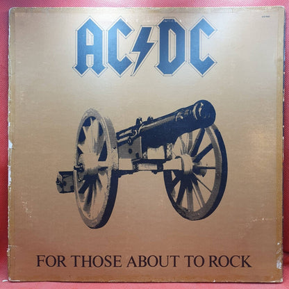 AC/DC ‎– For Those About To Rock We Salute You - Vinyl Store Online