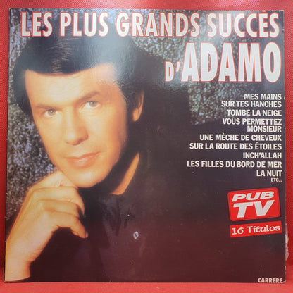 Adamo ‎– Les Plus Grands Succès D'Adamo - Vinyl Store Online