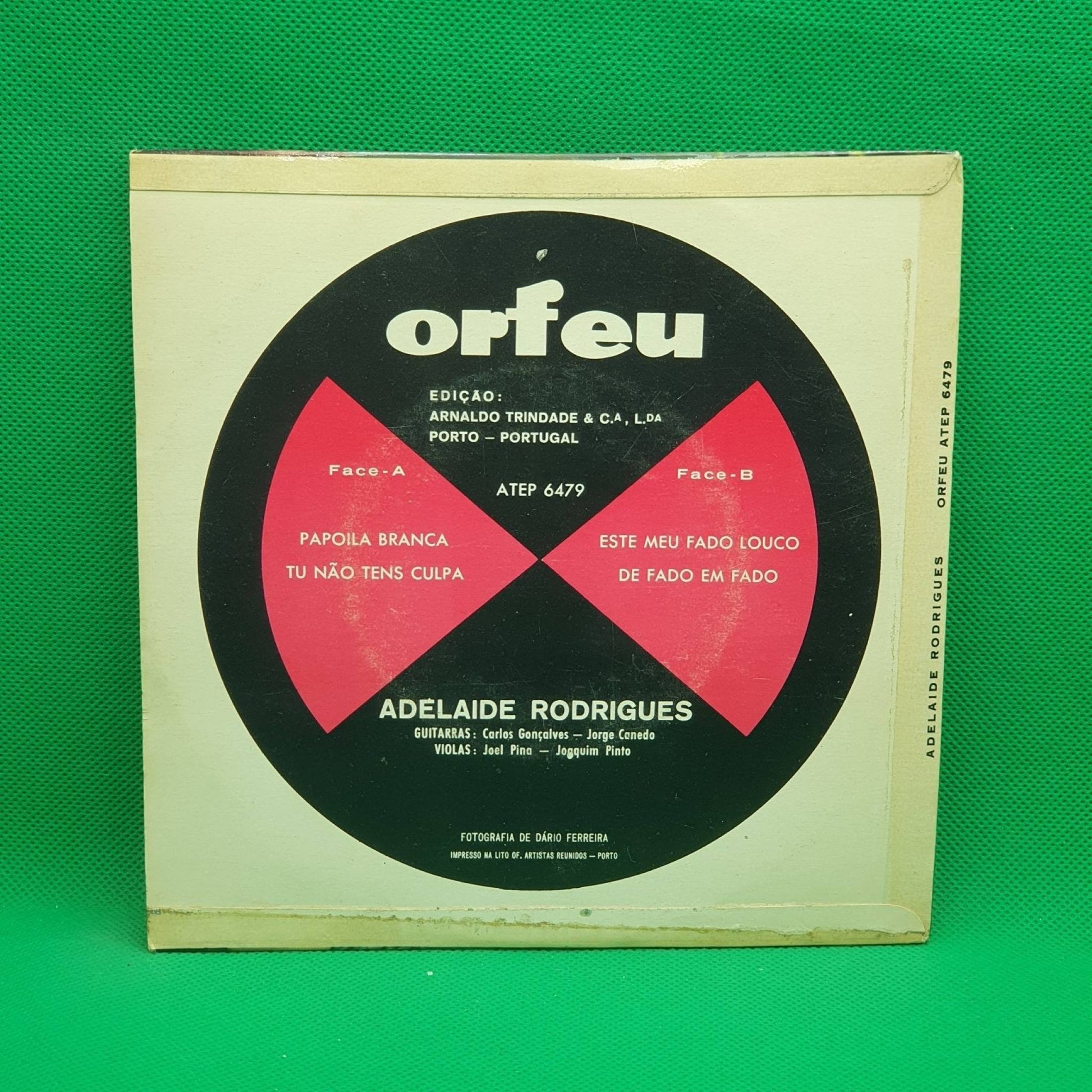 Adelaide Rodrigues ‎– Papoila Branca - Vinyl Store Online