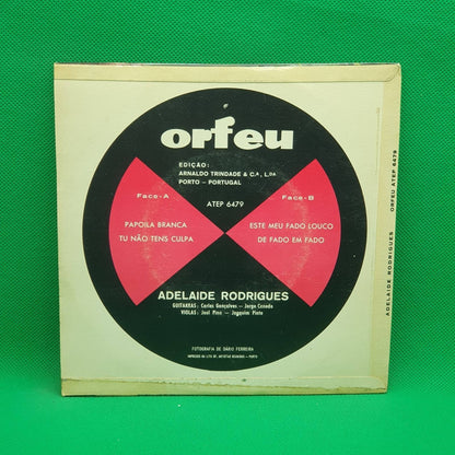 Adelaide Rodrigues ‎– Papoila Branca - Vinyl Store Online