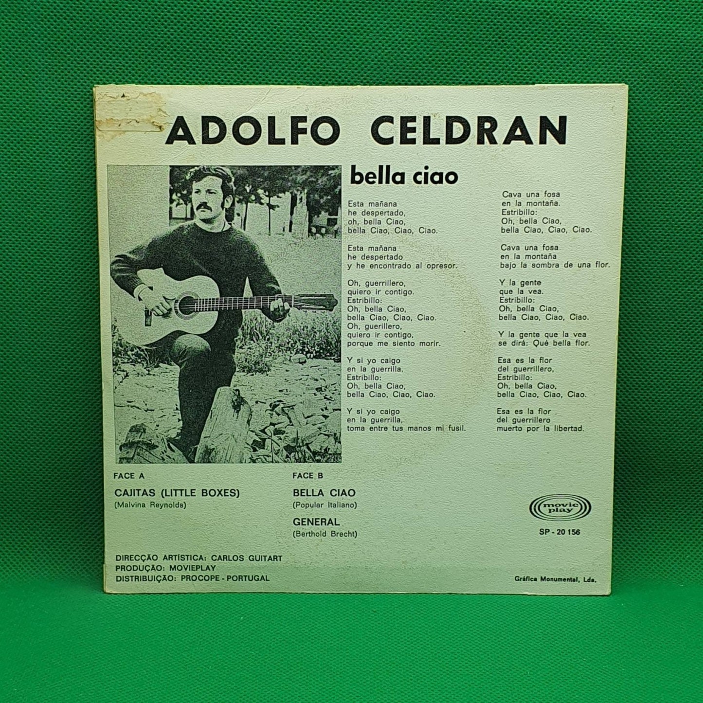 Adolfo Celdrán ‎– Cajitas (Little Boxes) - Vinyl Store Online
