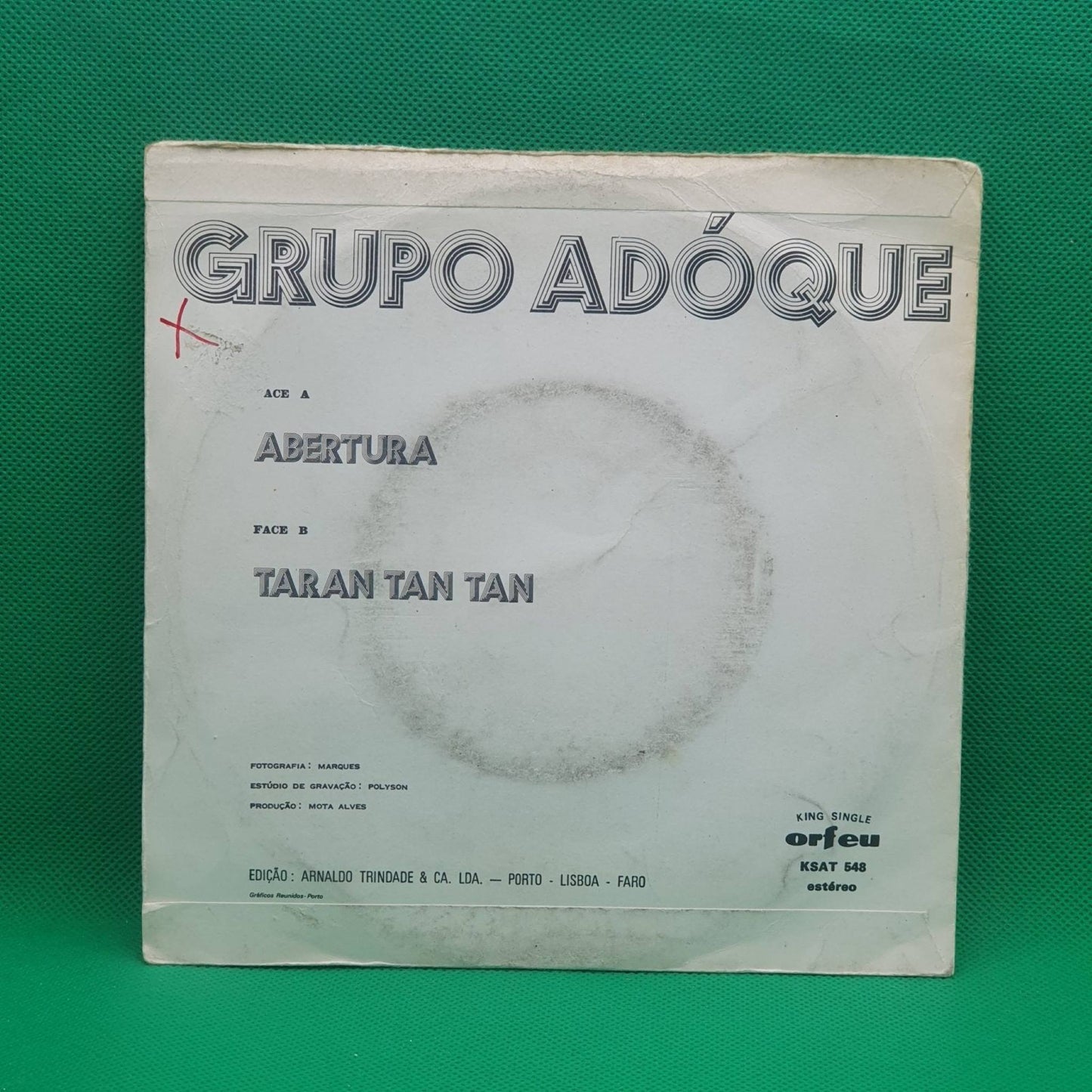 Ádóque ‎– Taran Tan Tan Não Enche Barriga - Vinyl Store Online