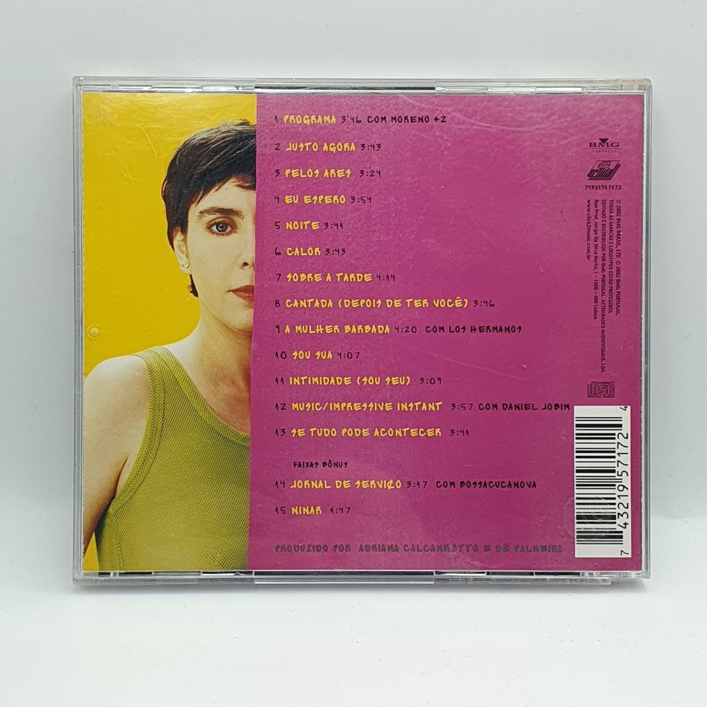 Adriana Calcanhotto ‎– Cantada - Vinyl Store Online