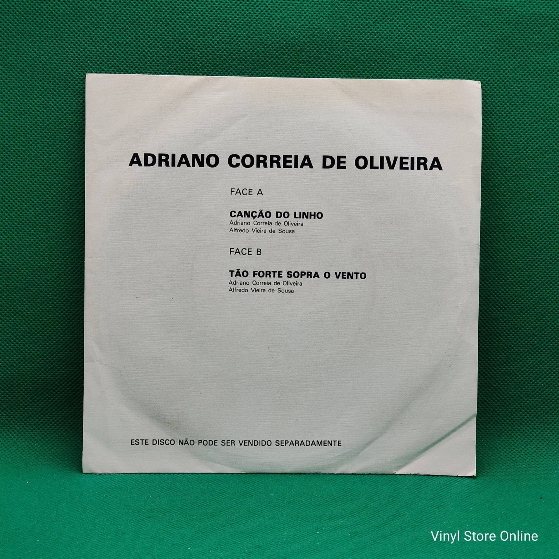 Adriano Correia De Oliveira ‎– Canção Do Linho - Vinyl Store Online
