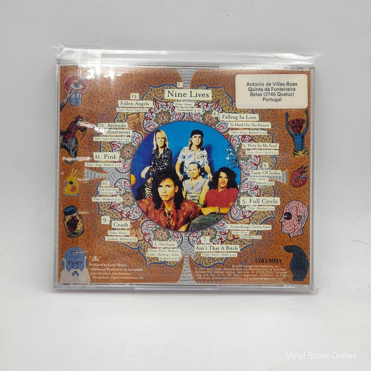 Aerosmith ‎– Nine Lives - Vinyl Store Online