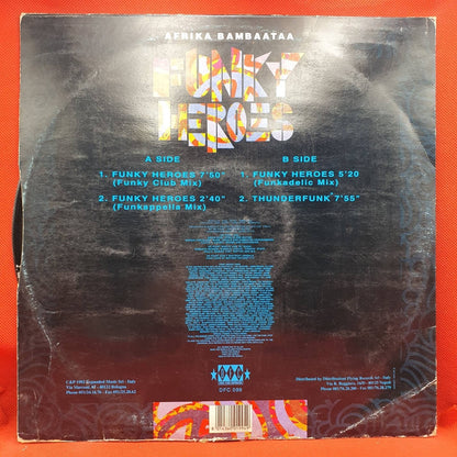 Afrika Bambaataa ‎– Funky Heroes - Vinyl Store Online