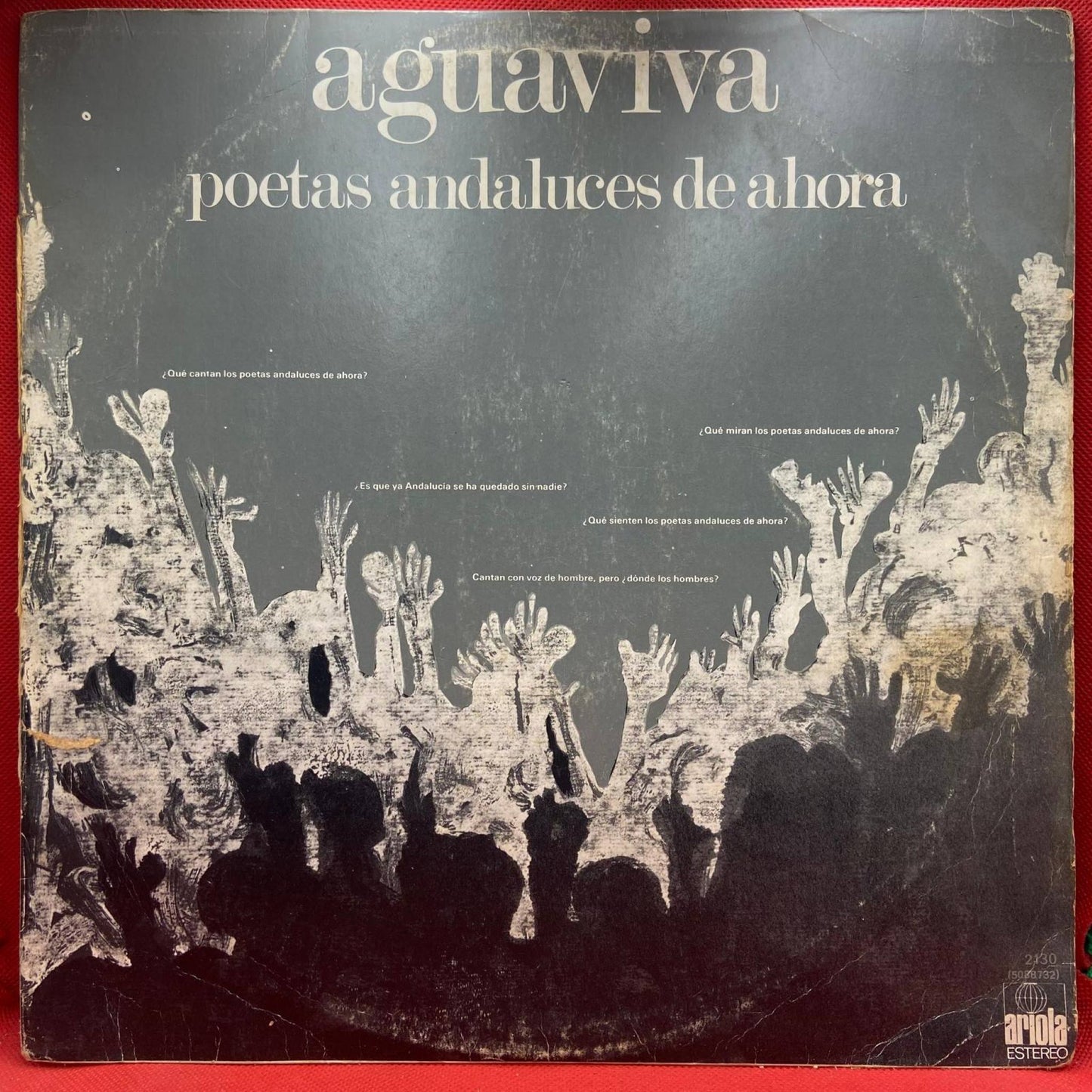 Aguaviva ‎– Poetas Andaluces De Ahora - Vinyl Store Online