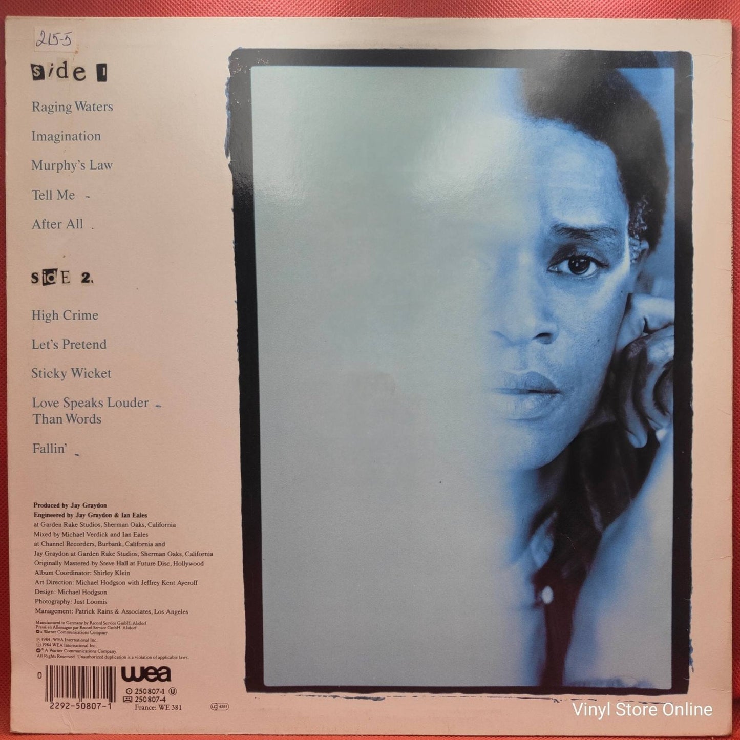 Al Jarreau ‎– High Crime - Vinyl Store Online