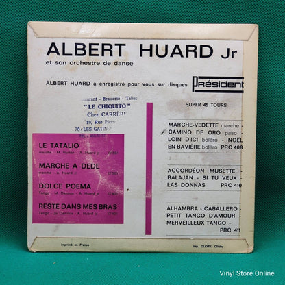 Albert Huard Jr Et Son Orchestre ‎– Le Tatalio - Vinyl Store Online