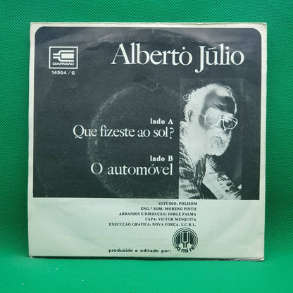 Alberto Júlio ‎– Que Fizeste Ao Sol? - Vinyl Store Online