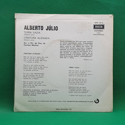 Alberto Júlio ‎– Terra Vazia - Vinyl Store Online