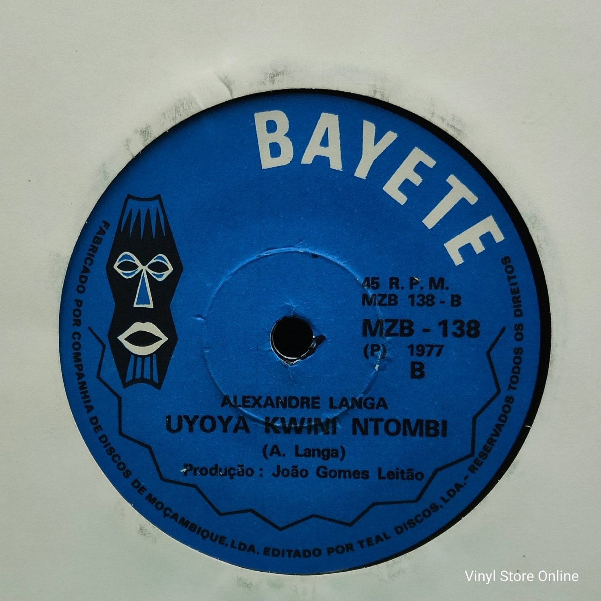 Alexandre Langa ‎– Vataxlhula Va Zimbabwe - Vinyl Store Online