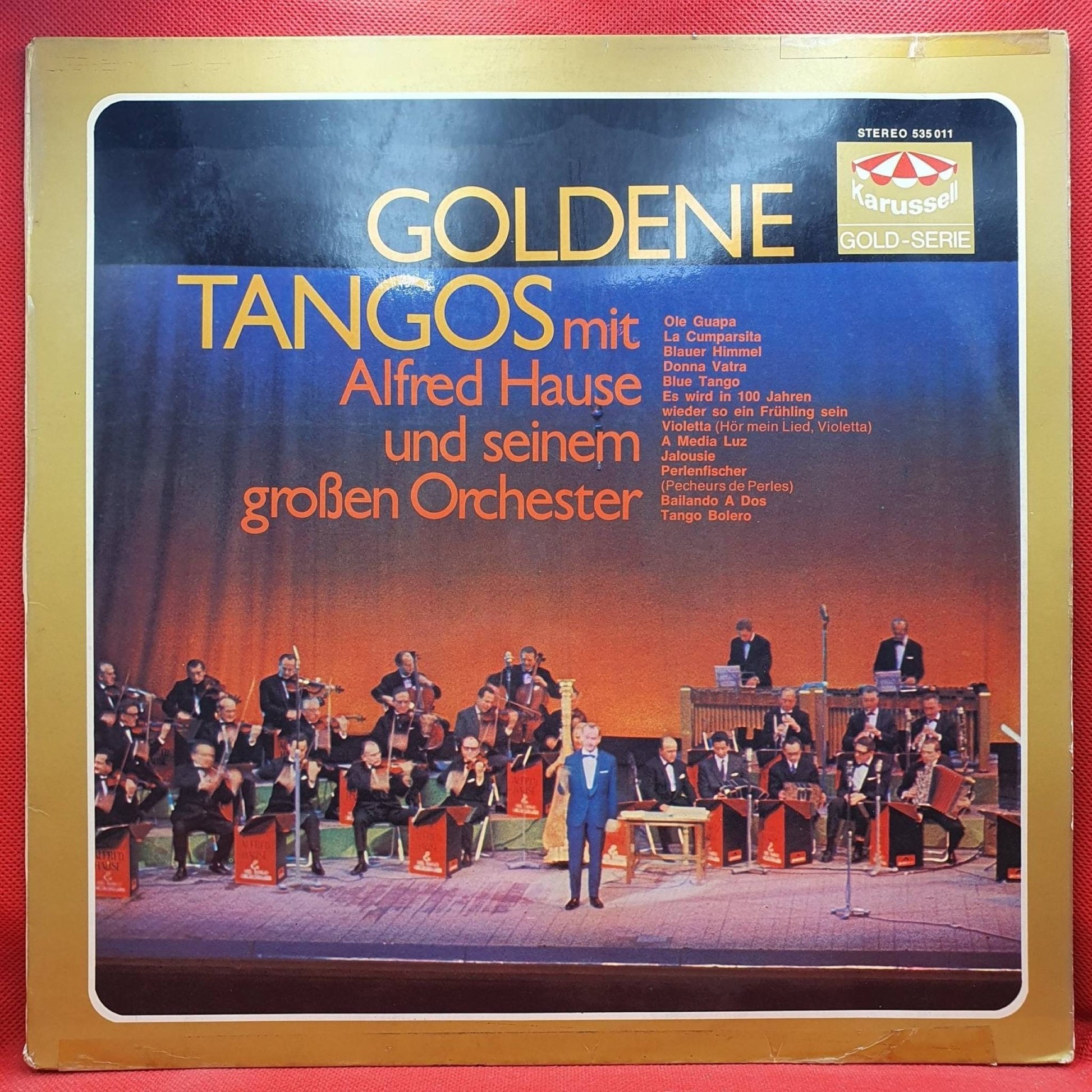 Alfred Hause Mit Seinem Großen Orchester ‎– Goldene Tangos - Vinyl Store Online