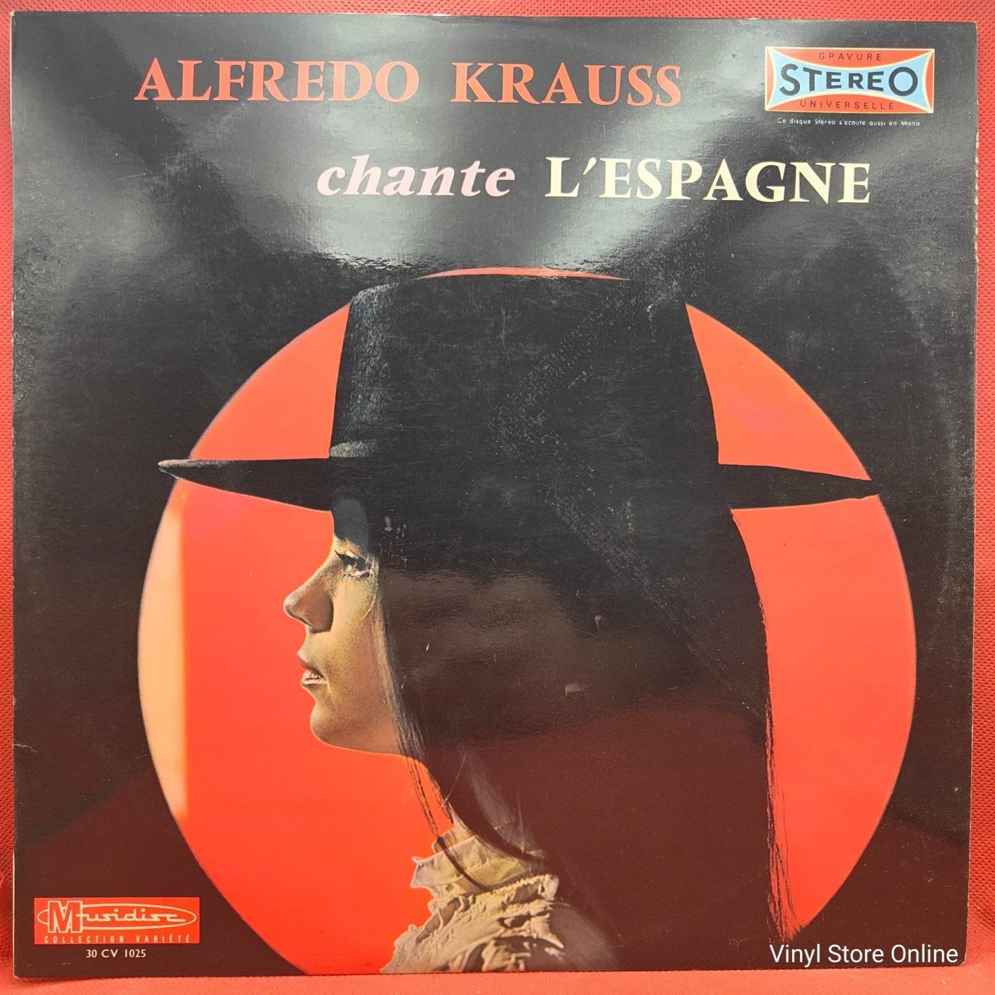 Alfredo Kraus, Orquesta de Cámara de Madrid ‎– Chante L’Espagne - Vinyl Store Online