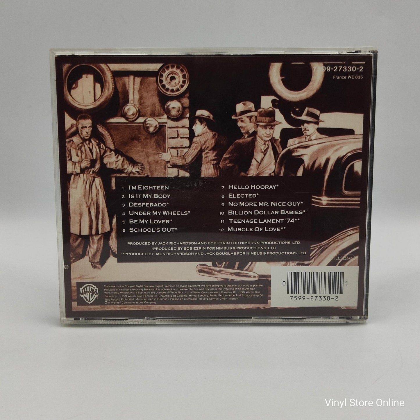 Alice Cooper ‎– Alice Cooper's Greatest Hits - Vinyl Store Online