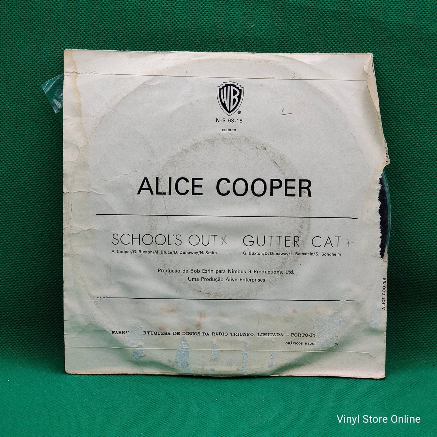 Alice Cooper ‎– School's Out - Vinyl Store Online