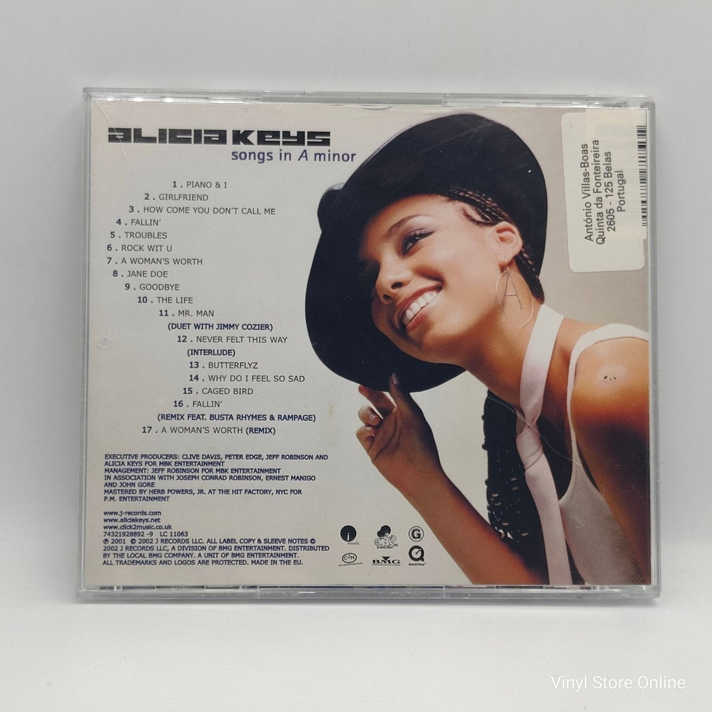 Alicia Keys ‎– Songs In A Minor - Vinyl Store Online