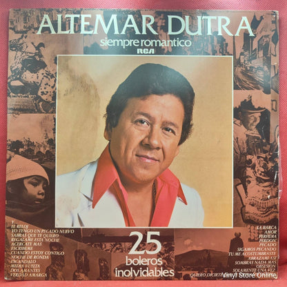 Altemar Dutra ‎– Siempre Romantico - 25 Boleros Inolvidables - Vinyl Store Online