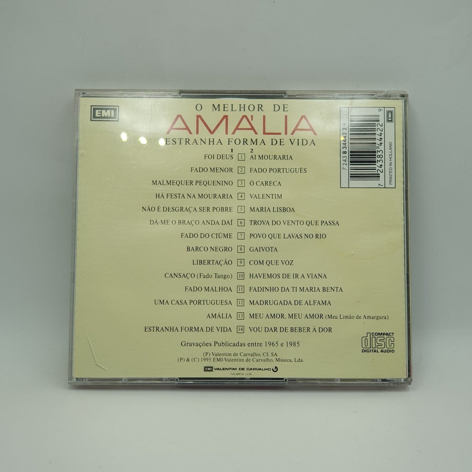 Amália ‎– O Melhor De Amália (Estranha Forma De Vida) - Vinyl Store Online