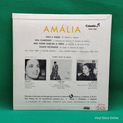 Amália Rodrigues ‎– Não é Tarde - Vinyl Store Online