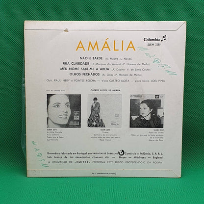 Amália Rodrigues – Não É Tarde - Vinyl Store Online