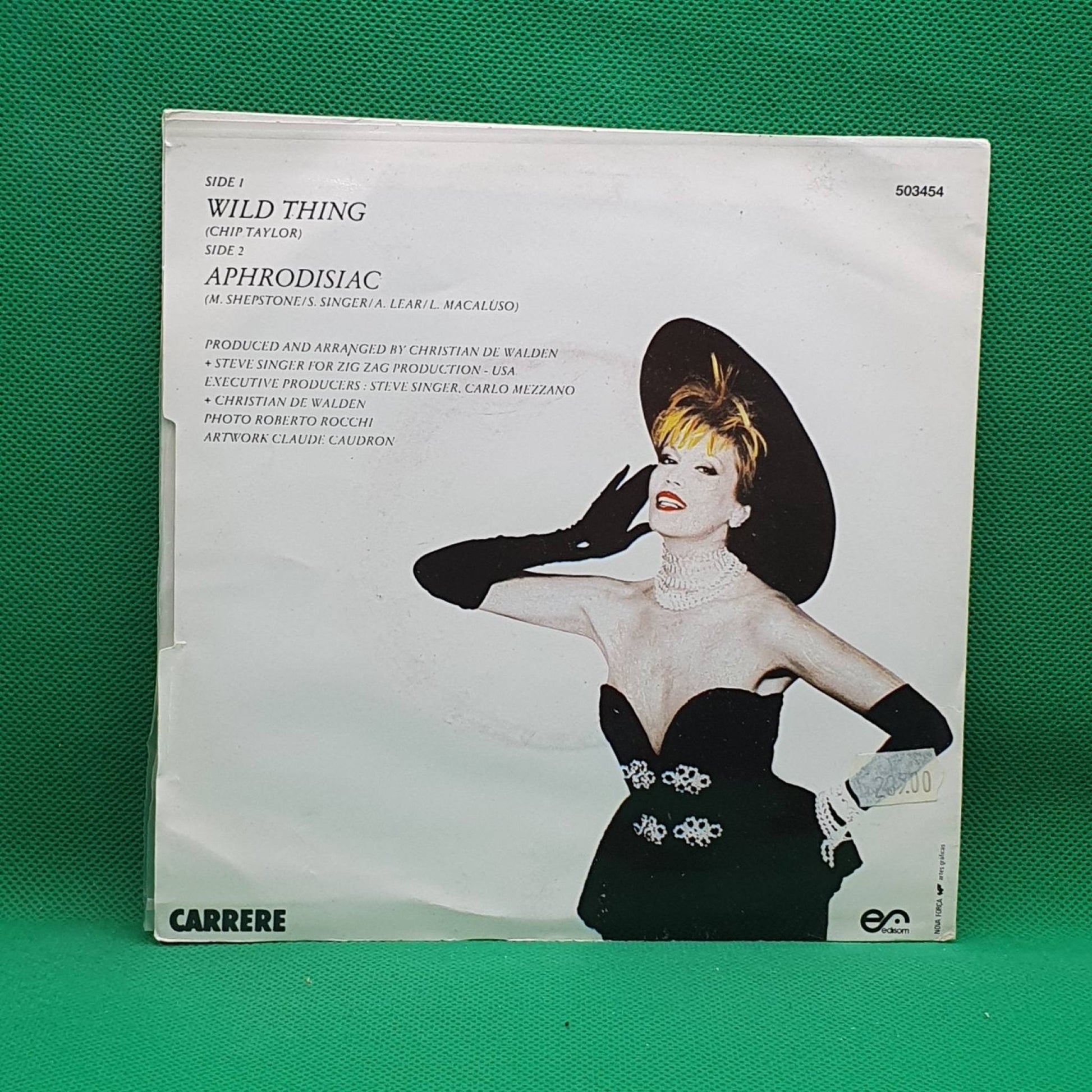 Amanda Lear ‎– Wild Thing - Vinyl Store Online