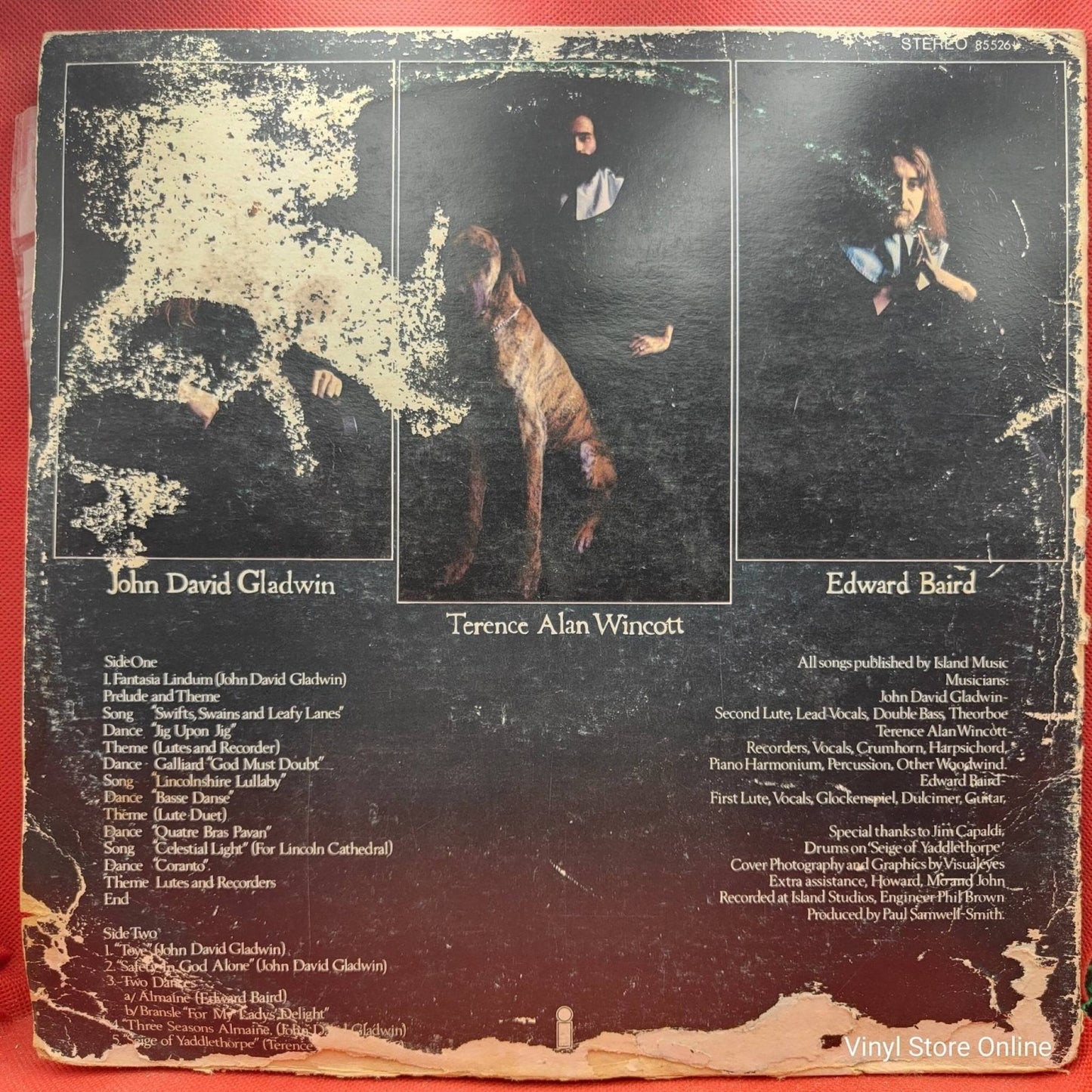 Amazing Blondel ‎– Fantasia Lindum - Vinyl Store Online