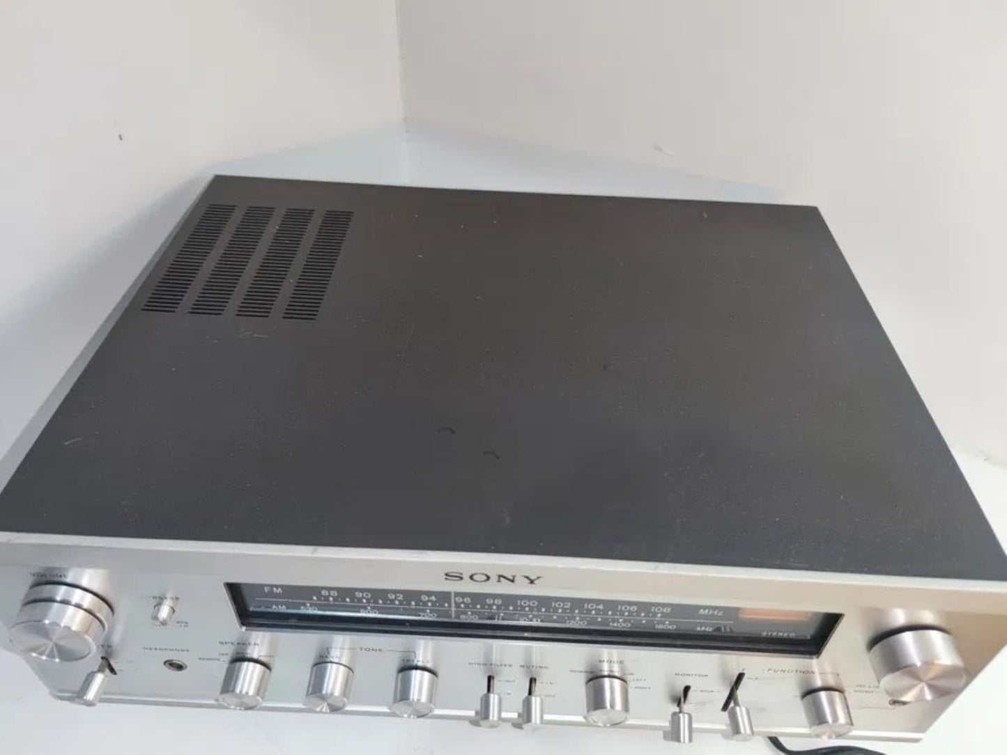 Amplificador sintonizador Sony str 6050 - Vintage ano 1971 - Vinyl Store Online